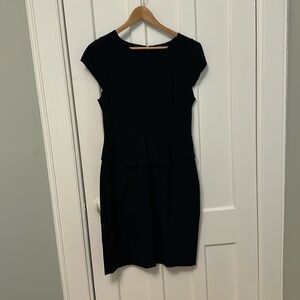 Jcrew peplum work dress